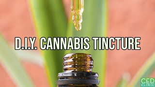 DIY Cannabis Tincture Recipe [upl. by Ettesoj622]