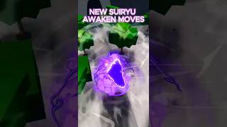 NEW SUIRYU AWAKEN MOVES IN THE STRONGEST BATTLEGRO roblox anime [upl. by Adikam]