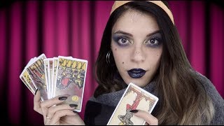 ASMR  Fortune Teller Palm amp Card Reading 🔮Heavy Accent [upl. by Rabka]