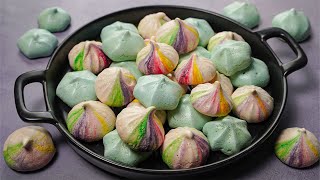 Easy Meringue Cookies  Meringue Cookies Recipe Without Oven  Yummy [upl. by Annaek]