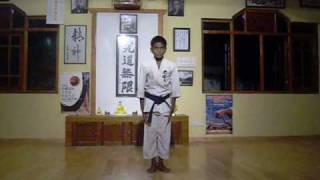 Pinan 15 Okinawa Shorin Ryu KYUDOKAN Karatedo  Sri Lanka [upl. by Anihta688]