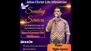 JCLM  02 JUNE 2024 SUNDAY SERVICE  JESUS CHRIST LIFE MINISTRIES [upl. by Enellek149]