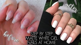 DIY GEL MANICURE AT HOME  The Beauty Vault [upl. by Kattie]