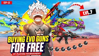 DAY 2 Of Buying ☠️ All EVO Guns 🔫 For Free 💫 By Playing Solo Tournament 🗿 Win27 App 🔥 freefire [upl. by Wilt]