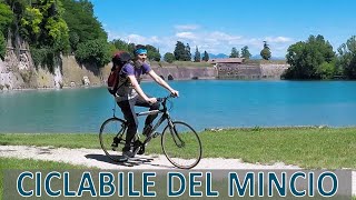 LA CICLABILE DEL MINCIO  IN BICICLETTA DA PESCHIERA DEL GARDA A MANTOVA [upl. by Aryaz]