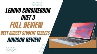 Lenovo Chromebook Duet 3 FULL REVIEW 2024 [upl. by Esther]