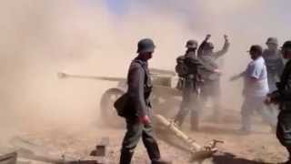 75MM Pak 40 German AT gun Slow Motion [upl. by Justicz208]