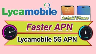 Lyca mobile internet Settings 2023  lycamobile 5G internet Settings [upl. by Ulrica158]