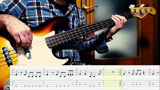 Raphael  Mi Gran Noche BajoBass Cover with TAB [upl. by Yoshiko]