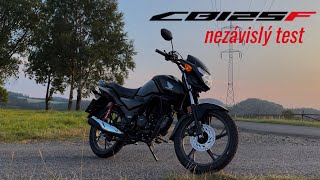 Honda CB125F Recenze [upl. by Vilberg]