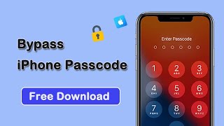 Best Software Free Download to Bypass iPhone Passcode Newest iOS 17 Supported [upl. by Natsirc]