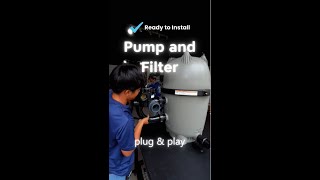 Effortless Pool Setup Ready to Install RTI Pump and Filter by Swimming Pool Republic – BTS [upl. by Nnyrb314]