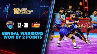 Warriors Hold Nerve To Clinch Opening Win Against Bulls  Highlights  Pro Kabaddi S10 Match 6 [upl. by Porte]