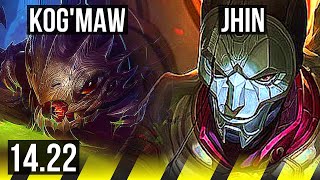 KOGMAW amp Senna vs JHIN amp VelKoz ADC  KR Master  1422 [upl. by Triny]