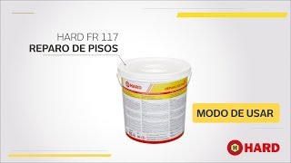 Como reparar piso industrial de forma RÁPIDA com Hard FR 117 [upl. by Toback]