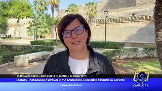 Corato  Passaggio a livello di via Bagnatoio Comune e Regione al lavoro [upl. by Ecikram301]