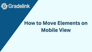 How to Move Elements on Mobile View 👆 [upl. by Rolecnahc]