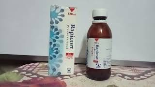 Syrup Rapicort Uses Benefits and disadvantages in Urdu  Prednisolone Uses [upl. by Yelnik28]