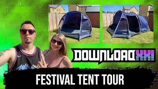 Download Festival 2024 Rydal 500 Tent Set Up [upl. by Ahnavas102]