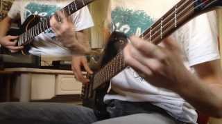 Lets Get Retarded  Black Eyed Peas  Guitar amp Bass Cover  Tabs [upl. by Calise322]