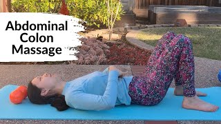 Abdominal Colon Massage  Constipation  IBS  Bloating [upl. by Nylqcaj612]