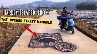 An Opened Manhole in the Street 😱  Most realistic 3D Illusion Painting and Drawing [upl. by Nemzaj224]