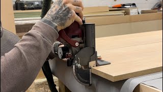 Using a Lamello Zeta P2 to construct a cabinet [upl. by Ynaffets238]