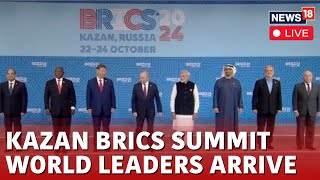 BRICS Summit 2024 LIVE  World Leaders Live In Russian City of Kazan For BRICS Summit  N18G [upl. by Santos]