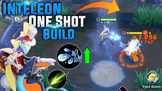 INTELEON NEW ONE SHOT KILL BUILD FOR LIQUIDATION BEST INTELEON BUILD POKEMON UNITE [upl. by Hurwitz1]