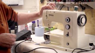 Sewing Machine Repair with a Bernina 830 [upl. by Retrop]