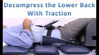 Lower Back Decompression Machine  Lumbar Mechanical Traction [upl. by Trebmal80]