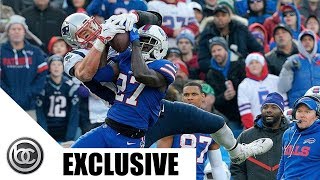 Rob Gronkowski dirty hit amp apology to Tredavious White [upl. by Bolt]