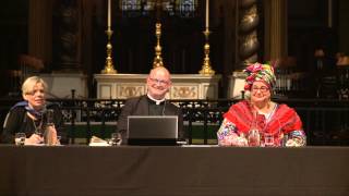 How to Change the World Compassion  Karen Armstrong and Camila Batmanghelidjh at St Pauls Forum [upl. by Akkeber]