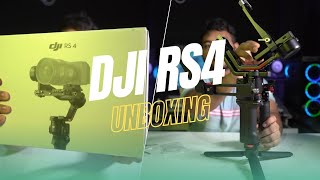 Dji RS4 Unboxing Review Bangla [upl. by Ydal]