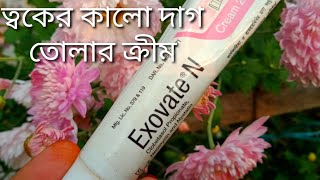 ত্বকেExovate N ক্রীম এর কাজ কি  কালো দাগ দূর করার ক্রিম এবং উপকারিতা [upl. by Eloisa]