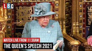 Queens Speech 2021 and the State Opening of Parliament  Watch LIVE [upl. by Snehpets]