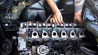 bmw 525 tds engine repair [upl. by Risteau]