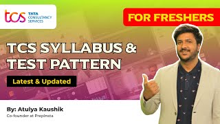 TCS Syllabus and Test Pattern 2023  TCS NQT Preparation [upl. by Nihs]