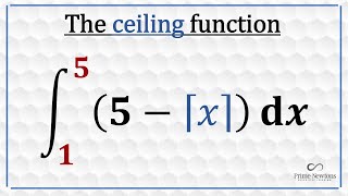 Integral of ceiling function [upl. by Bently517]