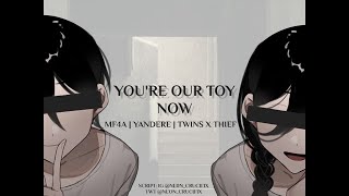 F4A M4A Caught Stealing by Yandere Twins  Mark  Madison x ThiefListener Audio Roleplay ASMR [upl. by Ekeiram]