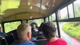 Epic climb up to Beachy Head in AEC Regent VJR470mud flaps scraping [upl. by Iverson782]