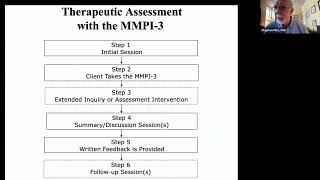 Using the MMPI®3 in Therapeutic Assessment TA Webinar [upl. by Eirolav]