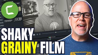 Shaky Grainy Film Look  in Camtasia 2024 [upl. by Veal]