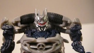 Chinese review 391 變形金剛玩具介紹之DOTM Deluxe Soundwave [upl. by Luanni]