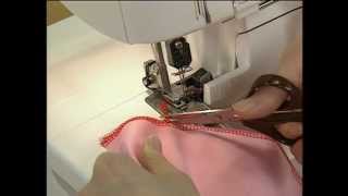 Brother 3034D Serger Instructional Video English [upl. by Leopoldine455]