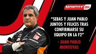 “Sebas y Juan Pablo juntos y felices tras confirmarse su equipo en la F2” MontoyAS [upl. by Nika870]