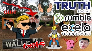 DWAC Truth Social CFVI Rumble amp XELA Exela Technologies are ALL PULLING BACK [upl. by Suzie]