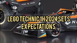 LEGO TECHNIC 1H 2024 Sets Expectations [upl. by Adnahsed]