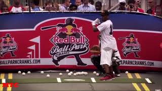 MLB players using metal bats [upl. by Ycnalc]