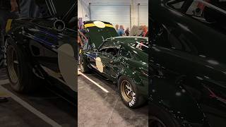 Ruffian Cars amazing FIA Cobra inspired mustang fastback at SEMA 2023 sema mustangfastback [upl. by Earehs]